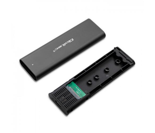 Qoltec Obudowa do dysków M.2 SSD NVME PCI-E USB typ C - 1324567 - zdjęcie